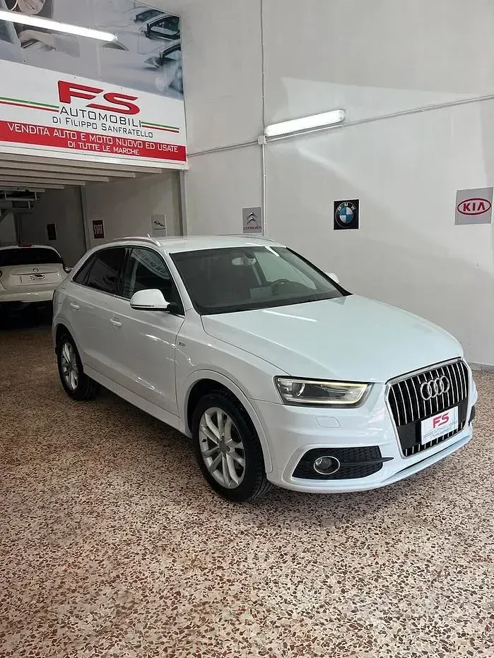 Usata Audi Q3 Advanced Plus 140 CV (102 kW) 2013 Bianco SUV