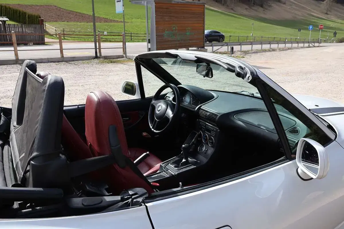 Usata BMW Z3 118 CV (86 kW) 2001 Bianco Cabrio