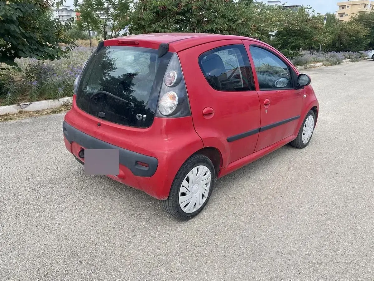 Usata Citroën C1 68 CV (50 kW) 2006 Rosso Utilitaria