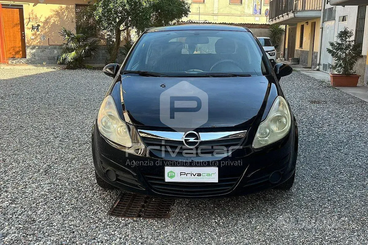 Usata Opel Corsa Club 80 CV (58 kW) 2009 Nero Utilitaria