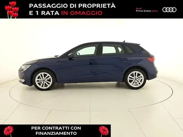 Usata Audi A3 Advanced Plus 116 CV (85 kW) 2025 Blu navarra metallizzato Berlina