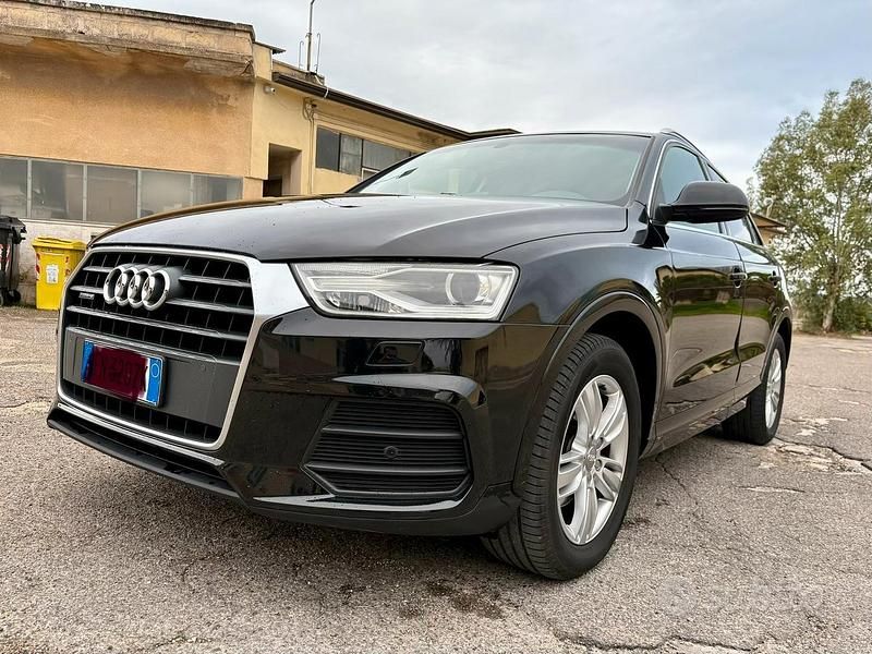 Usata Audi Q3 Comfort 150 CV (110 kW) 2014 Nero SUV