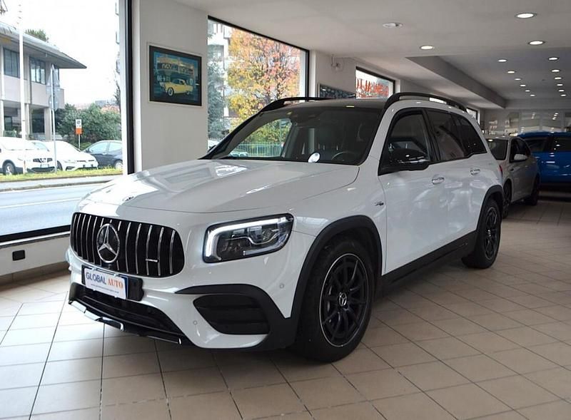 Bianco Usata 2021 Mercedes GLB35 AMG SUV | 42.950 € (Molto cara) - Immagine 1/4