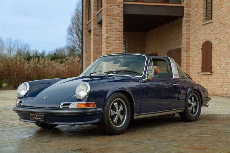 Usata Porsche 911 190 CV (139 kW) 1972 Blu/azzurro Cabrio