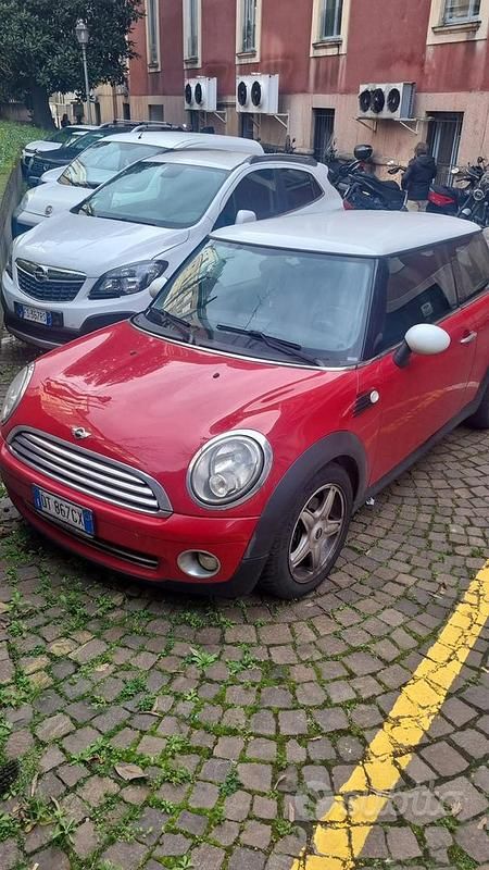 Usata Mini Cooper 2007 Rosso Utilitaria
