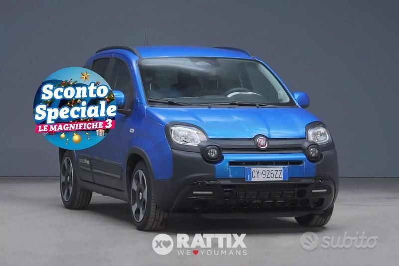 Blu Usata 2025 Fiat Panda Cross Tre volumi | 12.900 € (Buon prezzo) - Immagine 1/4
