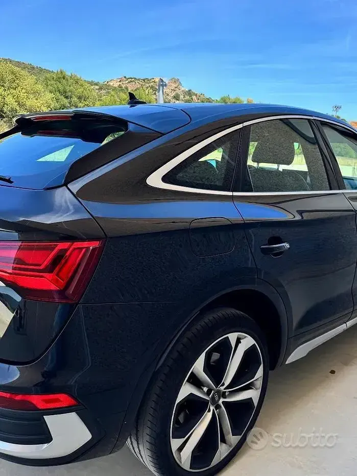 Usata Audi Q5 Sportback S-Line 204 CV (150 kW) 2022 Nero SUV
