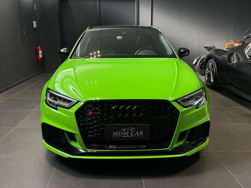 Usata Audi RS3 Ambiente 400 CV (294 kW) 2020 Verde Berlina
