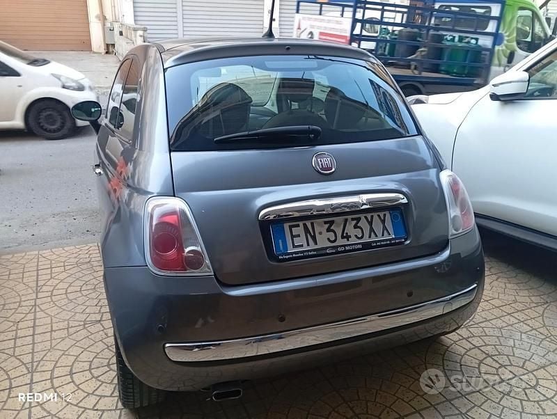 Usata Fiat 500 Lounge 95 CV (69 kW) 2012 Grigio Berlina