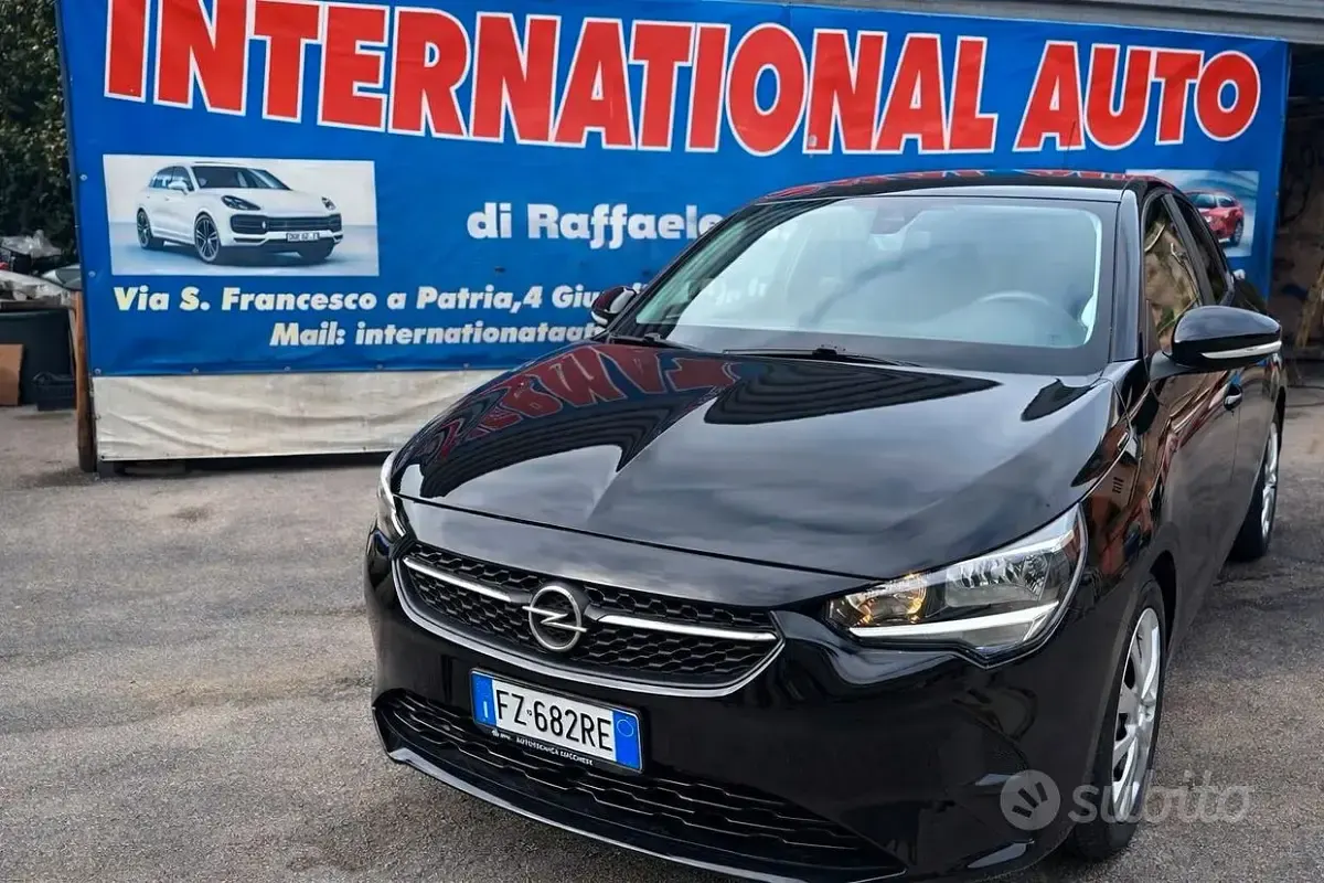 Usata Opel Corsa GS Line 102 CV (75 kW) 2020 Nero Utilitaria