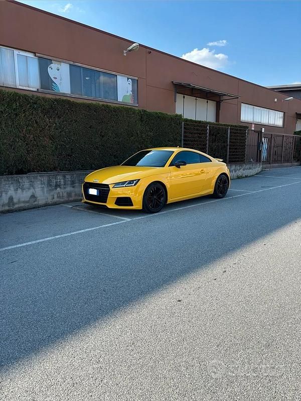 Usata Audi TT S-Line 230 CV (169 kW) 2016 Giallo Coupé