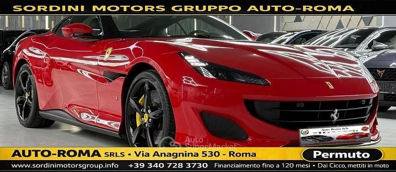 Usata Ferrari Portofino 600 CV (441 kW) 2018 Rosso Cabrio