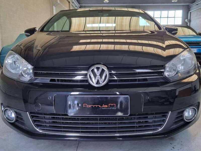 Usata VW Golf Cabriolet 105 CV (77 kW) 2012 Nero Cabrio
