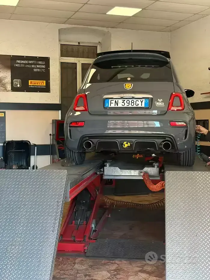 Usata Abarth 595 145 CV (106 kW) 2018 Grigio Berlina