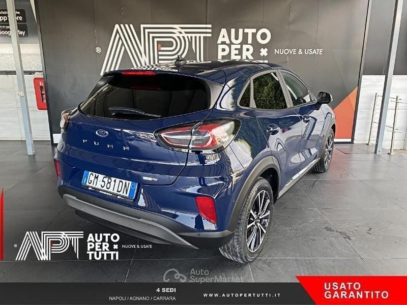 Usata Ford Puma Titanium 125 CV (91 kW) 2023 Blu SUV