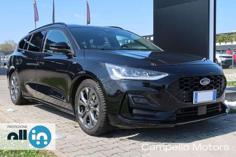 Usata Ford Focus ST-Line 116 CV (85 kW) 2025 Nero Station wagon