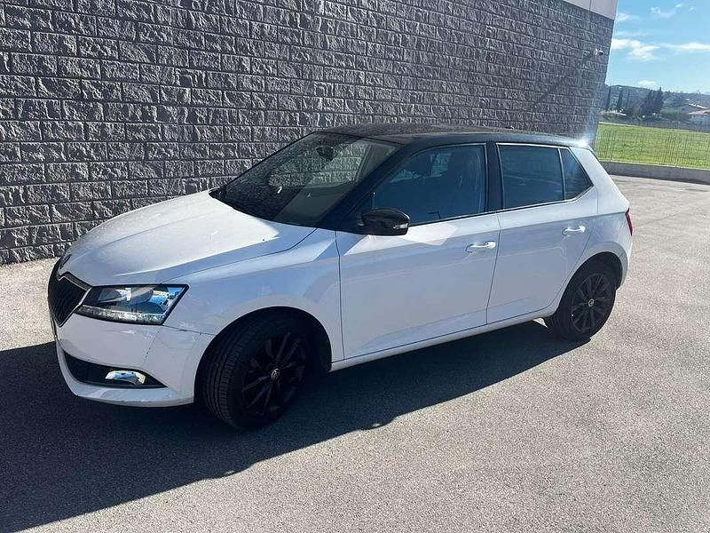 Usata Skoda Fabia 60 CV (44 kW) 2020 Bianco Berlina