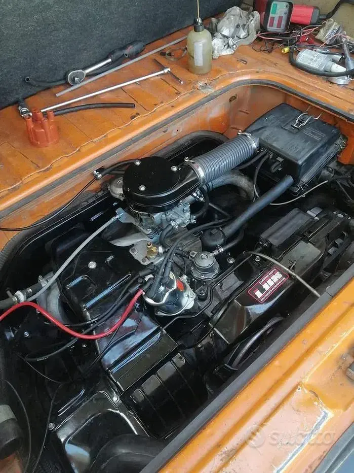 Usata VW T3 1980 Arancione Furgone