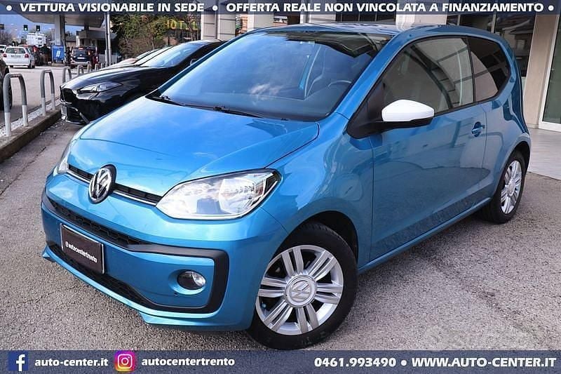 Usata VW up! 60 CV (44 kW) 2018 Blu/azzurro Utilitaria