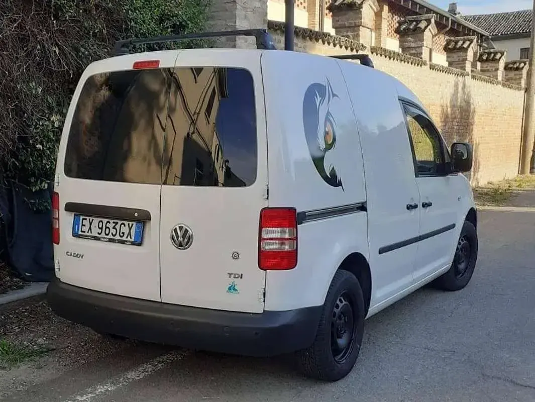 Usata VW Caddy 102 CV (75 kW) 2016 Bianco Monovolume