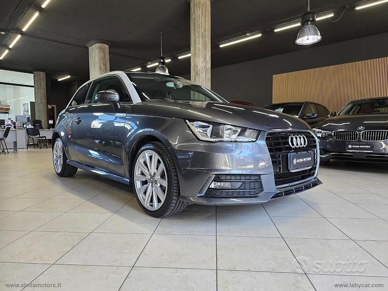 Usata Audi A1 Comfort 95 CV (69 kW) 2016 Grigio Utilitaria