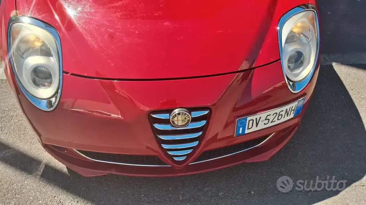 Usata Alfa Romeo MiTo 79 CV (58 kW) 2009 Rosso Utilitaria