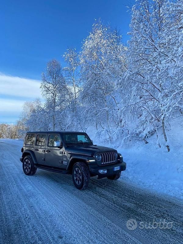 Usata Jeep Wrangler Overland 2019 Grigio SUV