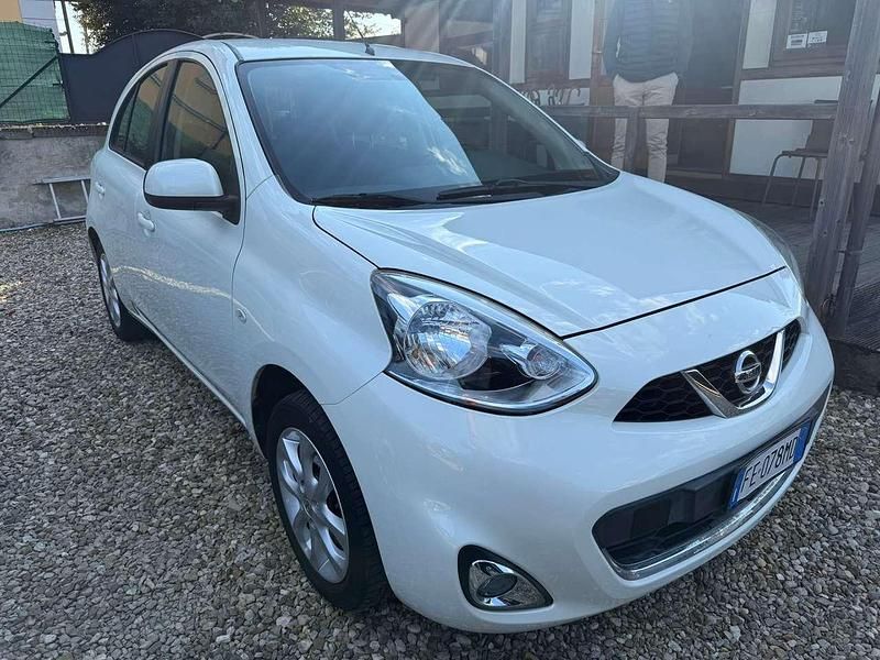 Usata Nissan Micra Acenta 80 CV (58 kW) 2016 Bianco Utilitaria