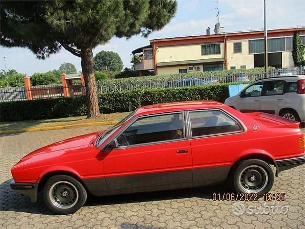 Usata Maserati Biturbo 205 CV (150 kW) 1985 Rosso Berlina