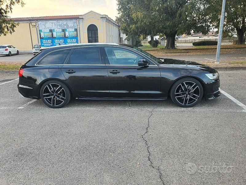 Usata Audi A6 177 CV (130 kW) 2013 Nero Station wagon