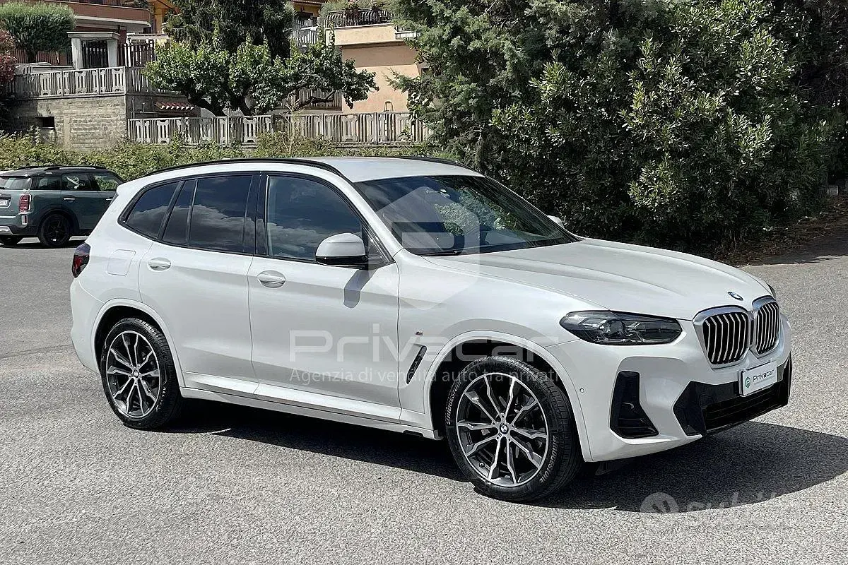 Usata BMW X3 M Sport 190 CV (139 kW) 2021 Bianco SUV