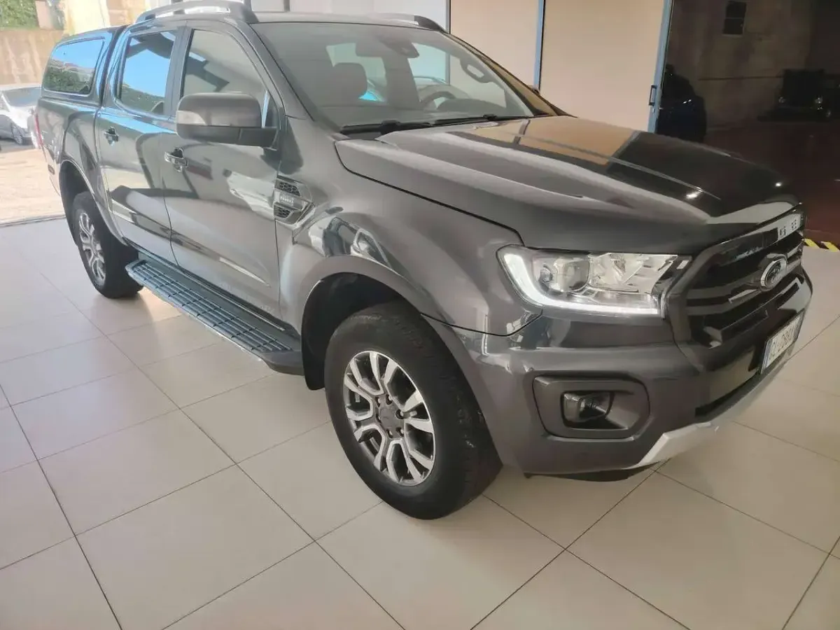 Usata Ford Ranger Wildtrack 170 CV (125 kW) 2022 Nero Pick-up
