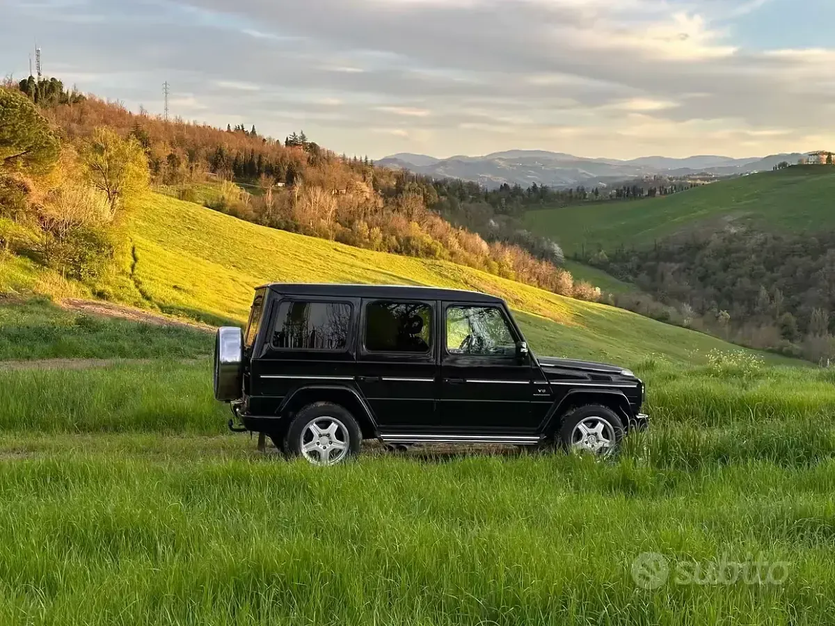 Usata Mercedes G55 AMG AMG 476 CV (350 kW) 2005 Nero SUV
