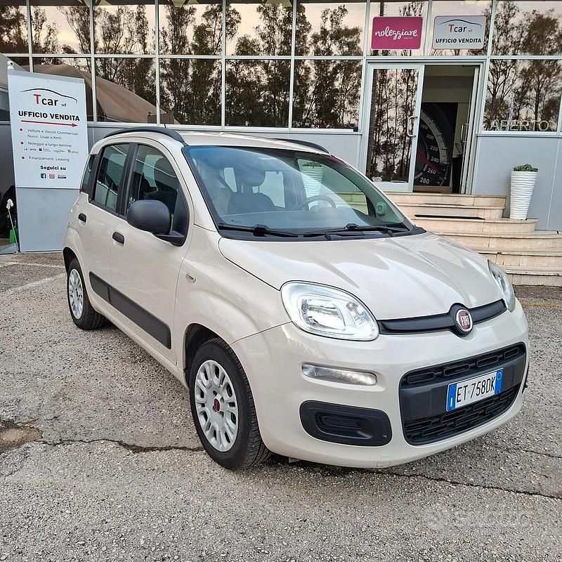 Usata Fiat Panda Easy 69 CV (50 kW) 2013 Beige Utilitaria