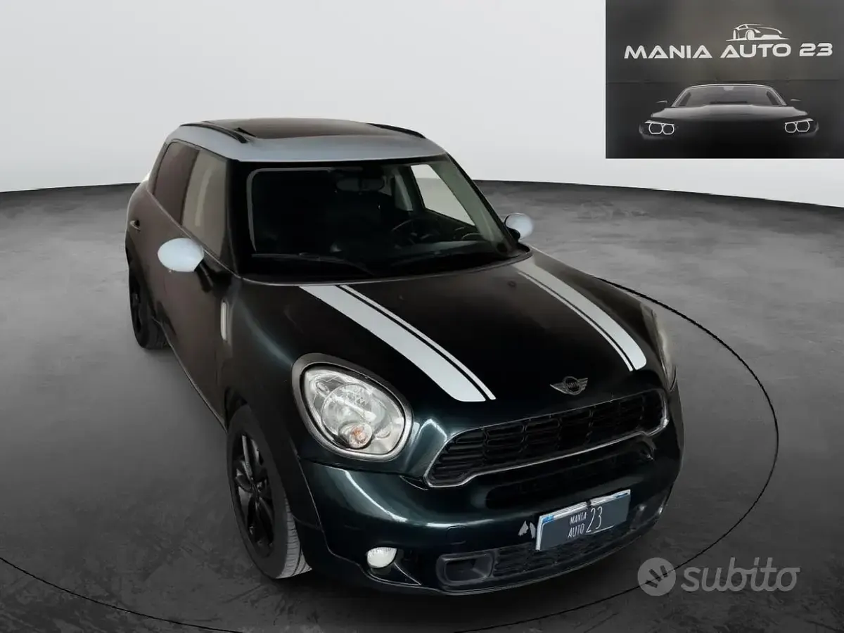 Usata Mini Cooper SD Countryman 143 CV (105 kW) 2013 Verde SUV