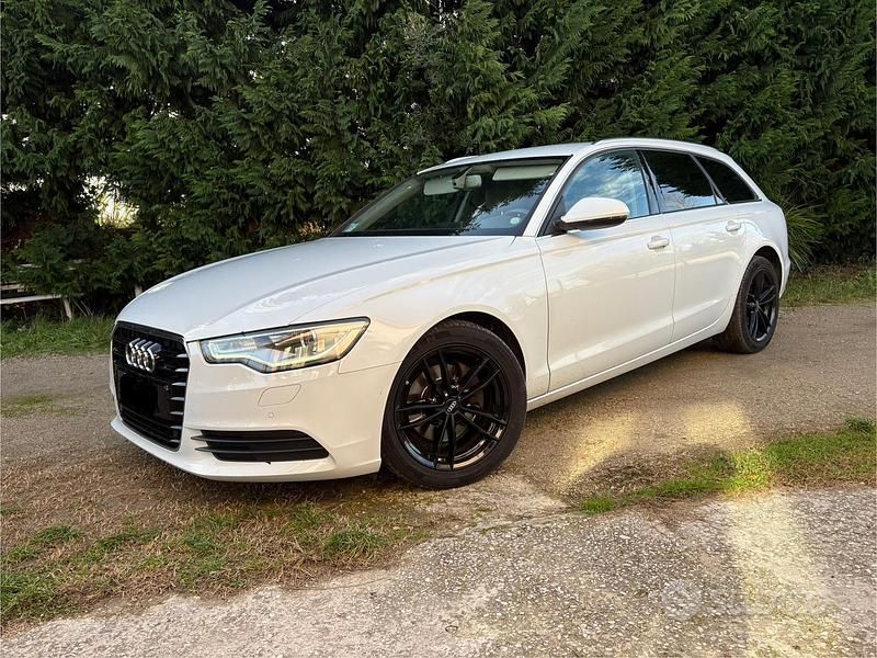 Bianco Usata 2013 Audi A6 S-Line Station wagon | 9950 € (Buon prezzo) - Immagine 1/4