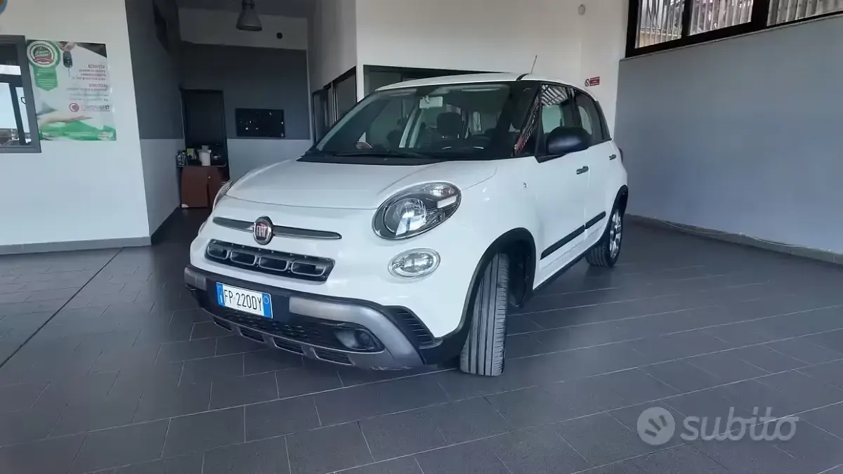 Usata Fiat 500L Pop Star 95 CV (69 kW) 2018 Bianco Monovolume