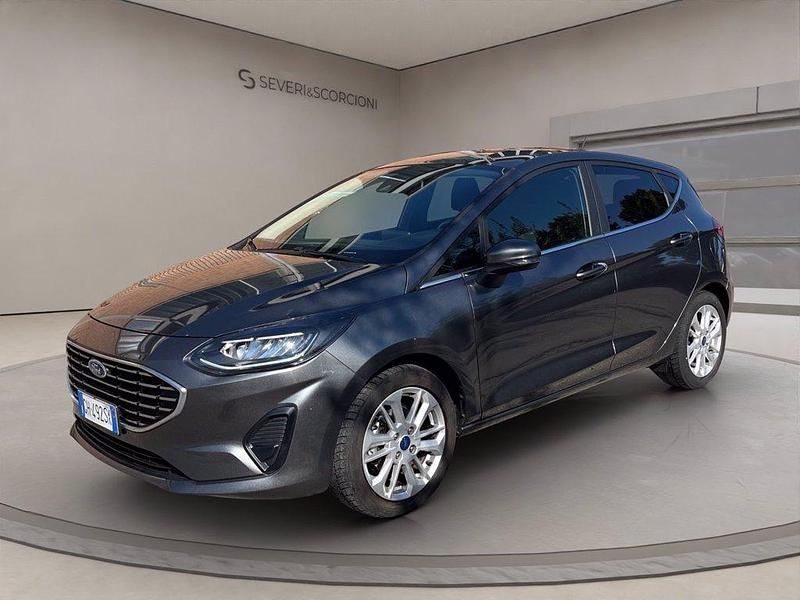Usata Ford Fiesta Titanium 125 CV (91 kW) 2022 Grigio Utilitaria