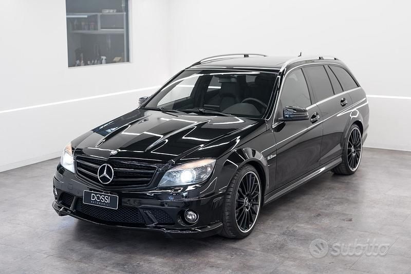 Usata Mercedes C63 AMG AMG 486 CV (357 kW) 2007 Nero Station wagon