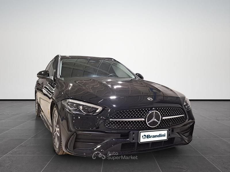Usata Mercedes C220 Premium 200 CV (147 kW) 2022 Nero Station wagon