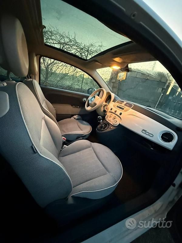 Usata Fiat 500 2010 Bianco Berlina
