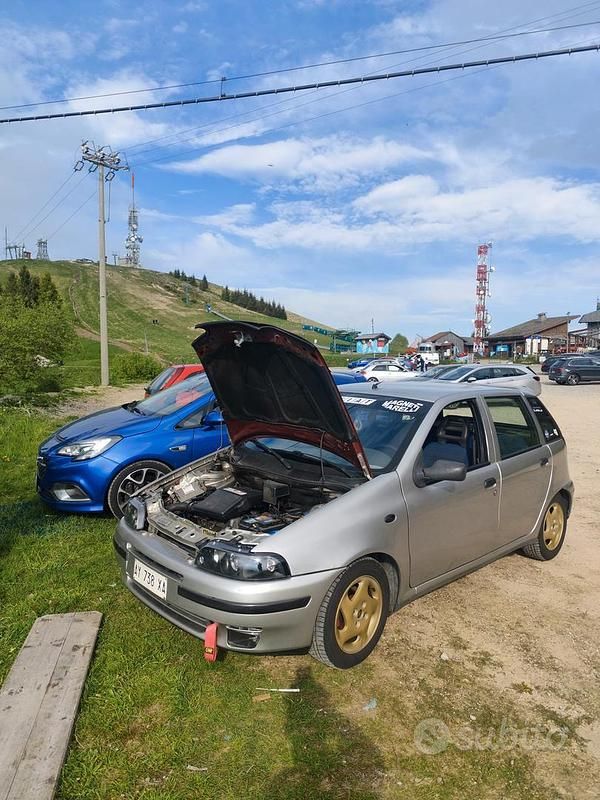 Usata Fiat Punto 55 CV (40 kW) 1998 Grigio Utilitaria