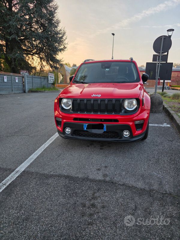 Usata Jeep Renegade Longitude 150 CV (110 kW) 2020 Rosso SUV