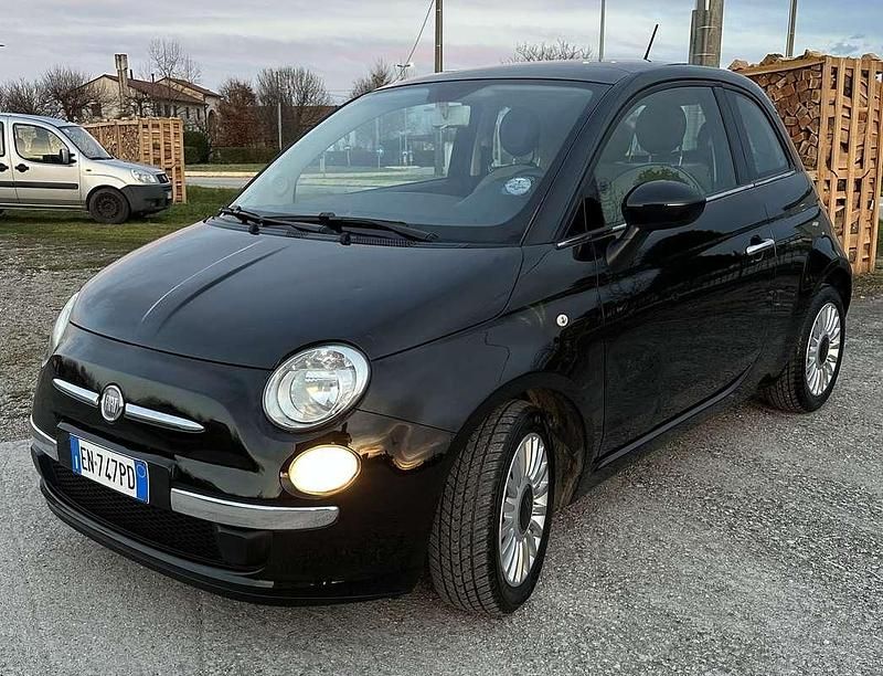 Usata Fiat 500 Lounge 95 CV (69 kW) 2012 Nero Utilitaria