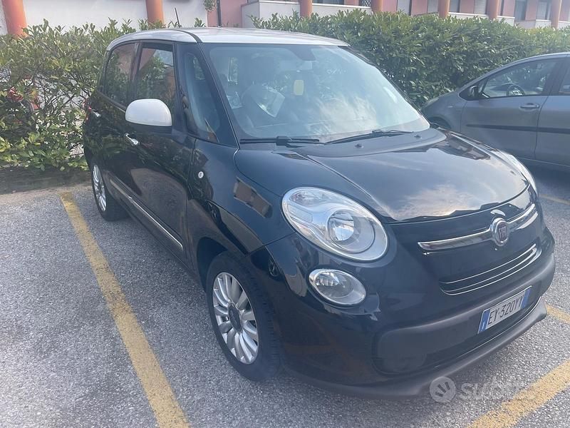 Usata Fiat 500L Lounge 85 CV (62 kW) 2015 Nero Monovolume