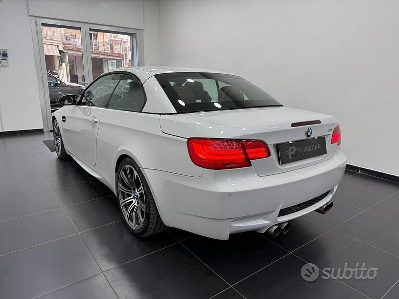 Usata BMW M3 Cabriolet Exclusive 420 CV (308 kW) 2010 Bianco Cabrio