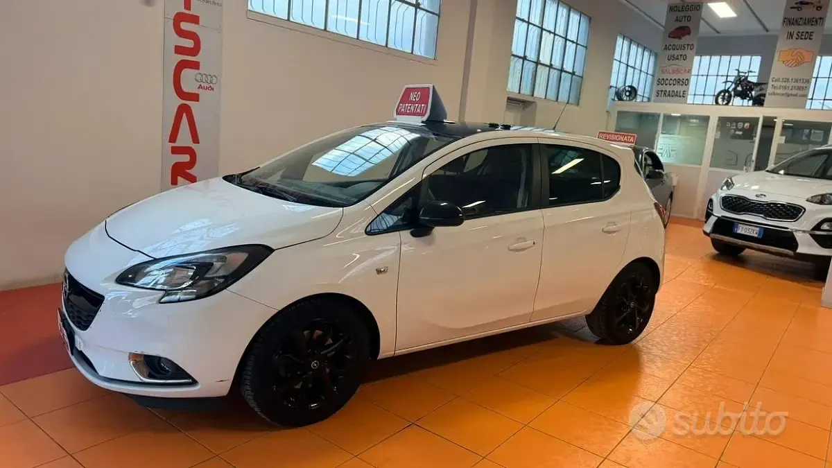 Gebraucht Opel Corsa 95 PS (69 kW) 2015 Weiß Kleinwagen