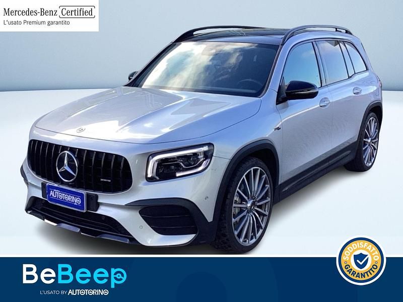 Usata Mercedes GLB35 AMG 306 CV (225 kW) 2023 Argento metallizzato SUV