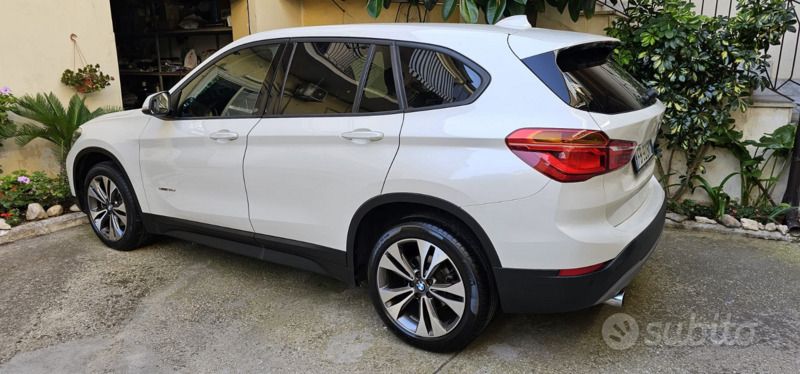 Usata BMW X1 Advantage 150 CV (110 kW) 2015 Bianco SUV