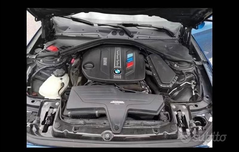 Usata BMW 120 Performance 200 CV (147 kW) 2014 Blu Utilitaria